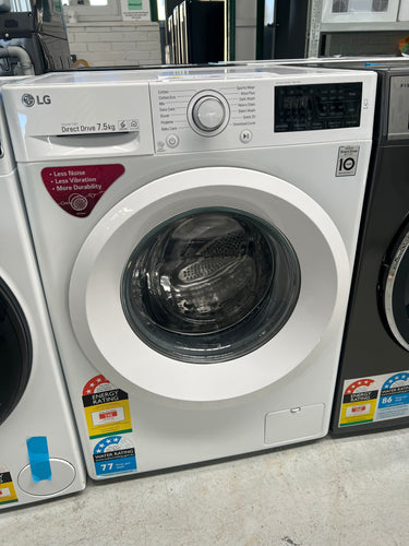 Second hand 7.5kg Front Loader Washing Machine with 6 Motion Direct Drive WD1275TC5W - Second Hand Appliances Geebung